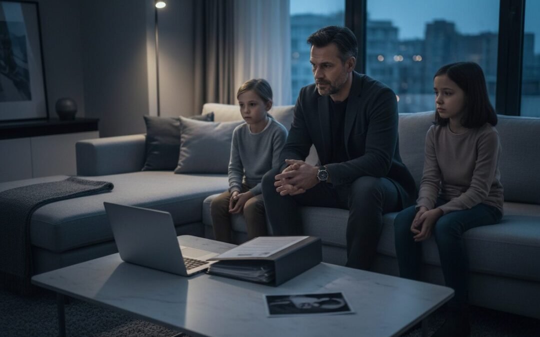 Come parlare di un’indagine ai figli senza farli soffrire